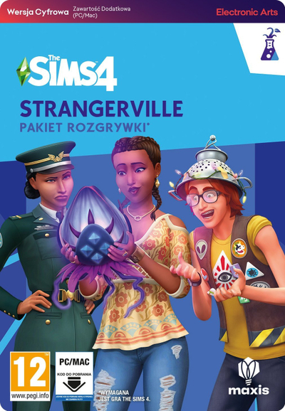 Lojë PC Electronic Arts The Sims 4 StrangerVille, DLC, kod digjital