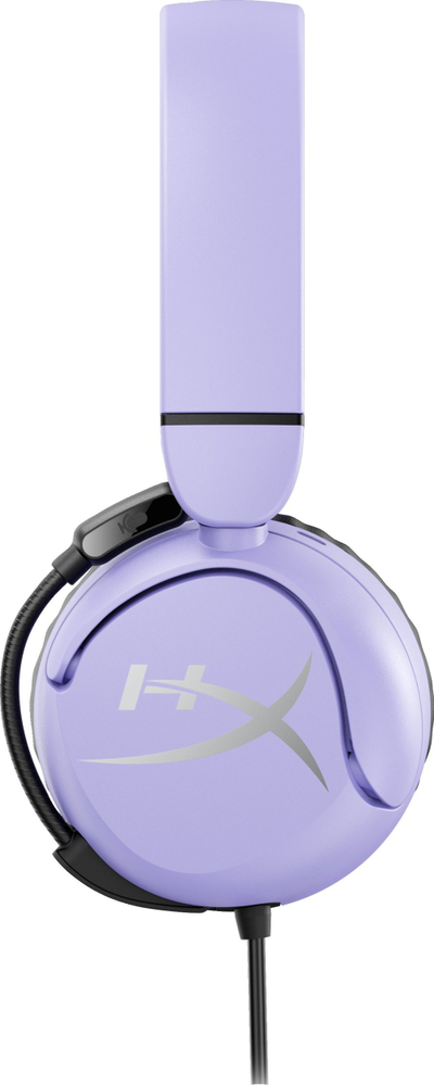 Слушалки за гејминг HyperX Cloud Mini, над уво, микрофон flip to mute, виолетова