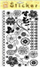 Nalepnicë dekorative Galeria Hobby Artistic Decal 366, 15.5x23cm, rezistente ndaj ujit, shumëngjyrëshe