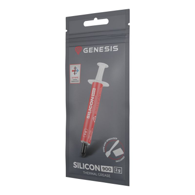 Pasta termike GENESIS Silicon 900, 12.8 W/mK, 2 g, e bardhë