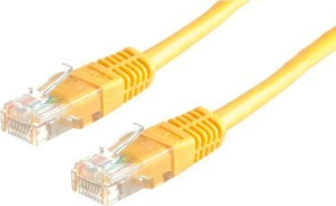 Мрежен кабел STANDARD UTP Patch Cord Cat.6, 0.5 m, жолт