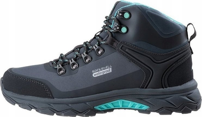 Këpucë trekking Elbrus Eglinter Mid WP W, softshell, që s’i merr uji, gri