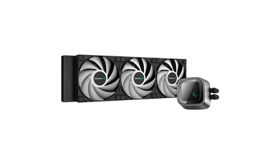 Ftohës me ujë Deepcool LS720, 12 cm, i zi