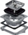Adapter lavamani TEKA Square 88801300, për grirëse plehrash TR 550 TR 750, çelik inoksi, ngjyrë argjendi