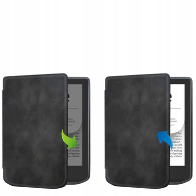 Mbulesë grafike TPU për PocketBook Verse Pro 629 634 me magnet, Night Lake