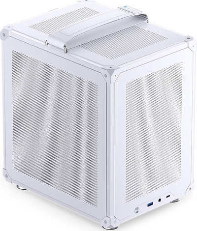 Kutia kompjuterike Jonsbo C6, ITX, USB-C, e bardhë