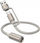Kabllo USB në USB C me çakmak Hoco UA38B, 0.3m, aliazh alumini, ngjyrë ari