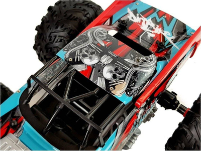 Makina me telekomandë Leantoys Off-road, shkallë 1:14, 2.4G, e kuqe