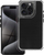 Kapak telefoni Matrix për iPhone 7 8 SE 2020 SE 2022, me cepa të përforcuar, TPU edhe PU, i zi