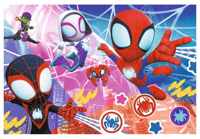 Puzzle Trefl Spidey Bohaterska Przygoda, 60 copa, për fëmijë 4+