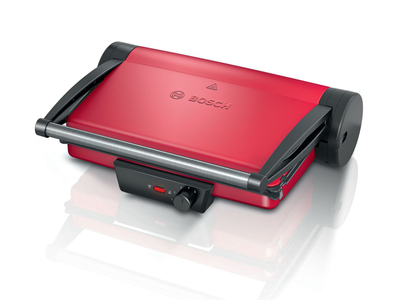 Grill elektrik Bosch TCG4104, 2000W, pllaka jo ngjitëse, i argjendtë