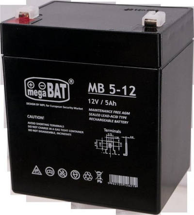 Bateri MPL VRLA MB 5-12