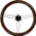 Timon portov Steering Wheel 350mm Wood Style, dru, argjend