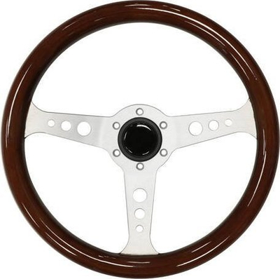Timon portov Steering Wheel 350mm Wood Style, dru, argjend