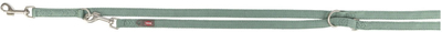 Litar qeni Trixie Premium i rregullueshëm, 200 cm, XS–S, jeshile sage