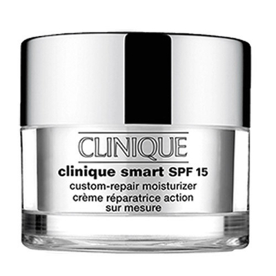 Krem për fytyrë Clinique SPF 15 Smart (Custom,Repair Moisturizer Dry Combination) 50 ml
