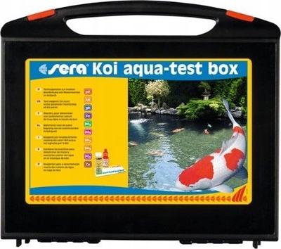 Set testimi uji Sera Aqua-Test Box Koi, për pellgje koi, multitest