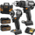 Set veglash pa kabllo DeWalt DCK200MP2T QW, 18V, 2 pjesë, me prizë Euro Type C