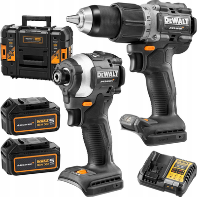 Set veglash pa kabllo DeWalt DCK200MP2T QW, 18V, 2 pjesë, me prizë Euro Type C