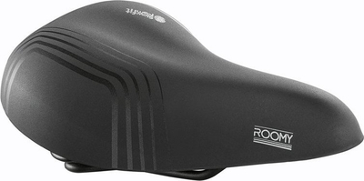 Sedile biçiklete Selle Royal Roomy, shkumë Slow Fit Foam, ergonomike, e zezë