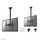 Таванска држачка за ТВ Neomounts NM-C440BLACK, 32"-60", црна