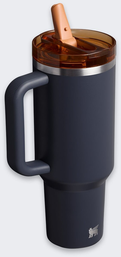 Gotë termike Stanley Quencher ProTour Flip Straw, 0.89L, çelik inox, blu Twilight