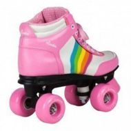 Patina me rrota Rookie Forever Rainbow Skates V2, madhësia 40.5, rozë multicolor