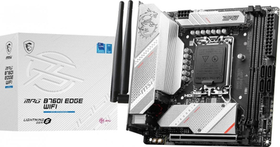 Pllakë amë MSI MPG, Mini ITX, Intel B760, Wi-Fi 6