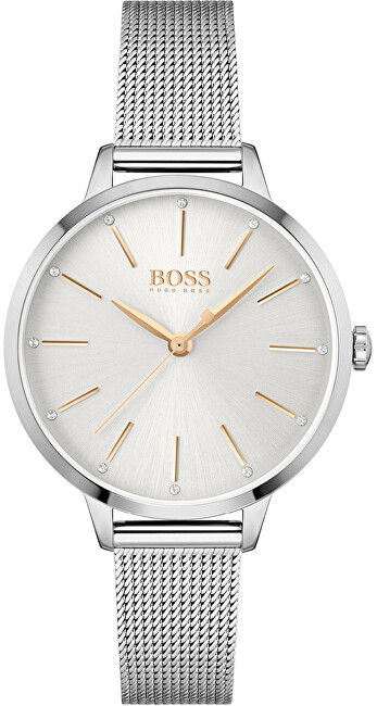 Orë dore për femra Hugo Boss Symphony 1502611, e argjendtë