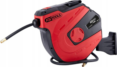 Автоматска калем за воздушно црево KS Tools 515.3440, 10mm, 15m, сива