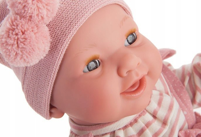 Kukull Antonio Juan Mia, 42cm, që duket si e vërtetë, me funksion urinimi