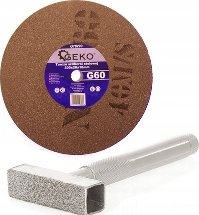 Rrotë brusha GEKO G60, 200x20x16mm, granulitet 60