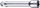Zgjatim çelësi Stahlwille 509W, 1/2", wobble drive, 130mm
