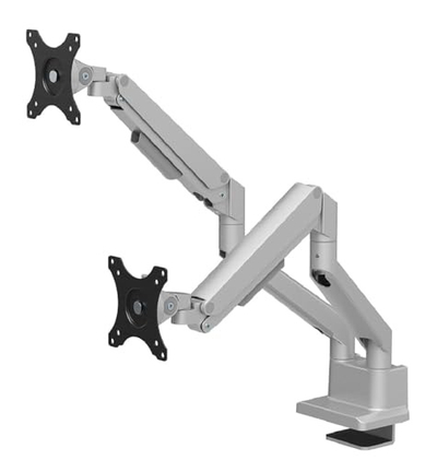 Krah monitori Neomounts DS70-250SL2, për 2 monitorë 17-32", gaz, i zi