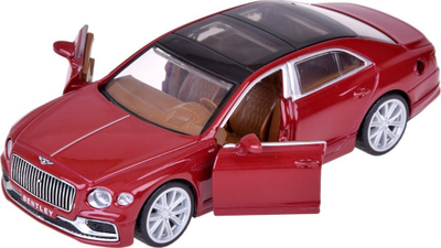 Lodër makinë metalike Bentley Flying Spur Hybrid ZA5046, shkallë 1:38, me dritë edhe zë, ngjyrë burgundy