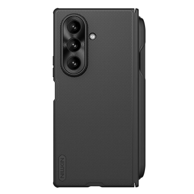 Kapak telefoni NILLKIN Frosted Shield për Samsung Galaxy Z Fold7, MagSafe, me stylus, i zi