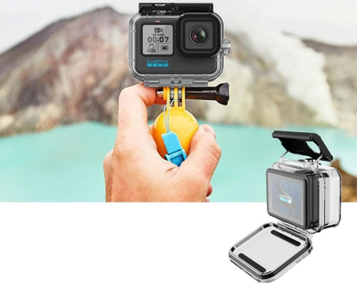 Водоотпорно заштитно куќиште Tech-Protect GA200 за GoPro Hero 9 10 11 12, проѕирно