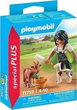 Set lojrash Playmobil Farm Simulation, dhi me kec, shumëngjyrësh