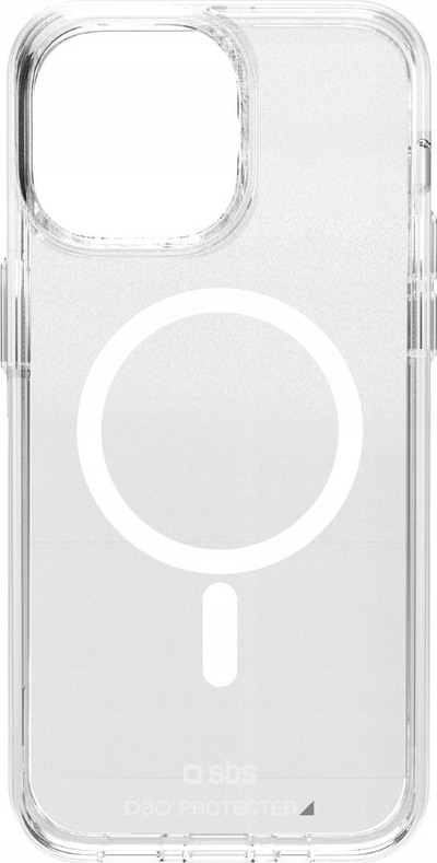Kuti mbrojtëse SBS Protective Lid për iPhone 16 Pro, D3O, MagSafe, transparente