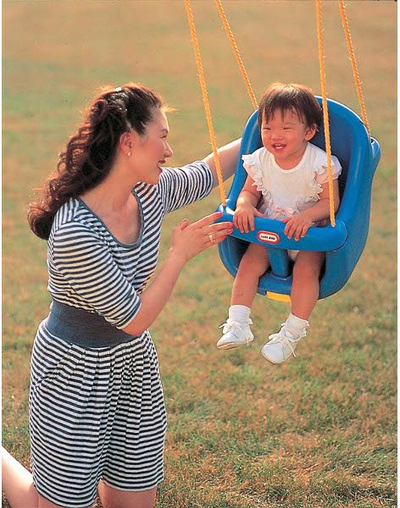 Luhatëse Little Tikes Deep Swing, 23kg, e kaltër