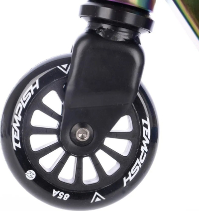 Trotinet freestyle Tempish Ventus Rainbow, rrota 100 mm 85A, platformë rainbow, i zi