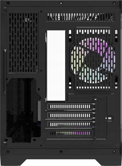 Kутии за компјутер DarkFlash FT418, Mini Tower M-ATX, 6 вентилатори, црна