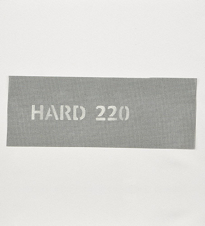 Абразивна мрежа EUbridge HARD 220, 105x280mm, сет 5 парчиња, сива