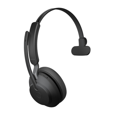 Слушалки Jabra Evolve2 65 USB A UC Mono, безжични, со микрофон, црна боја