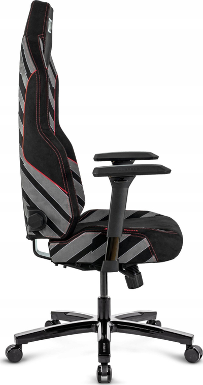 Karrige gaming Quersus VAOS 3 Audi, mikrofibër sintetike, mban deri 150kg, e zezë