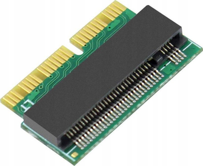 Adapter memorie RAM Mini PCIe në mPCIe, 52 pin, jeshil