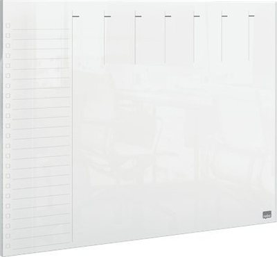 Tabelë javore akriliku Nobo, mini, transparente