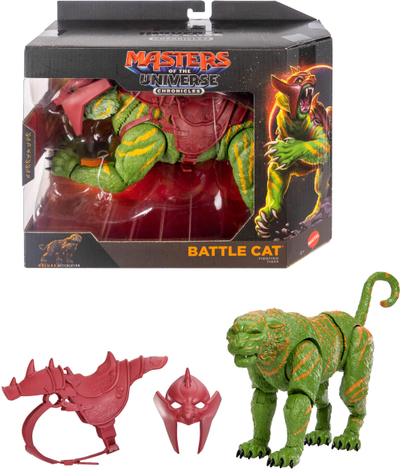 Figurë aksioni Mattel Masters of the Universe Battle Cat JKJ32, 15cm, e artikuluar, jeshile