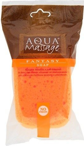 Sfungjer për banjo Arix Aqua Massage Fantasy Soap W625PL, formë katrore, pore të imta, me ngjyra nga më të ndryshmet