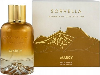 Parfum Sorvella Mountain Collection Marcy, Eau de Parfum, unisex 100ml, ngjyrë ari